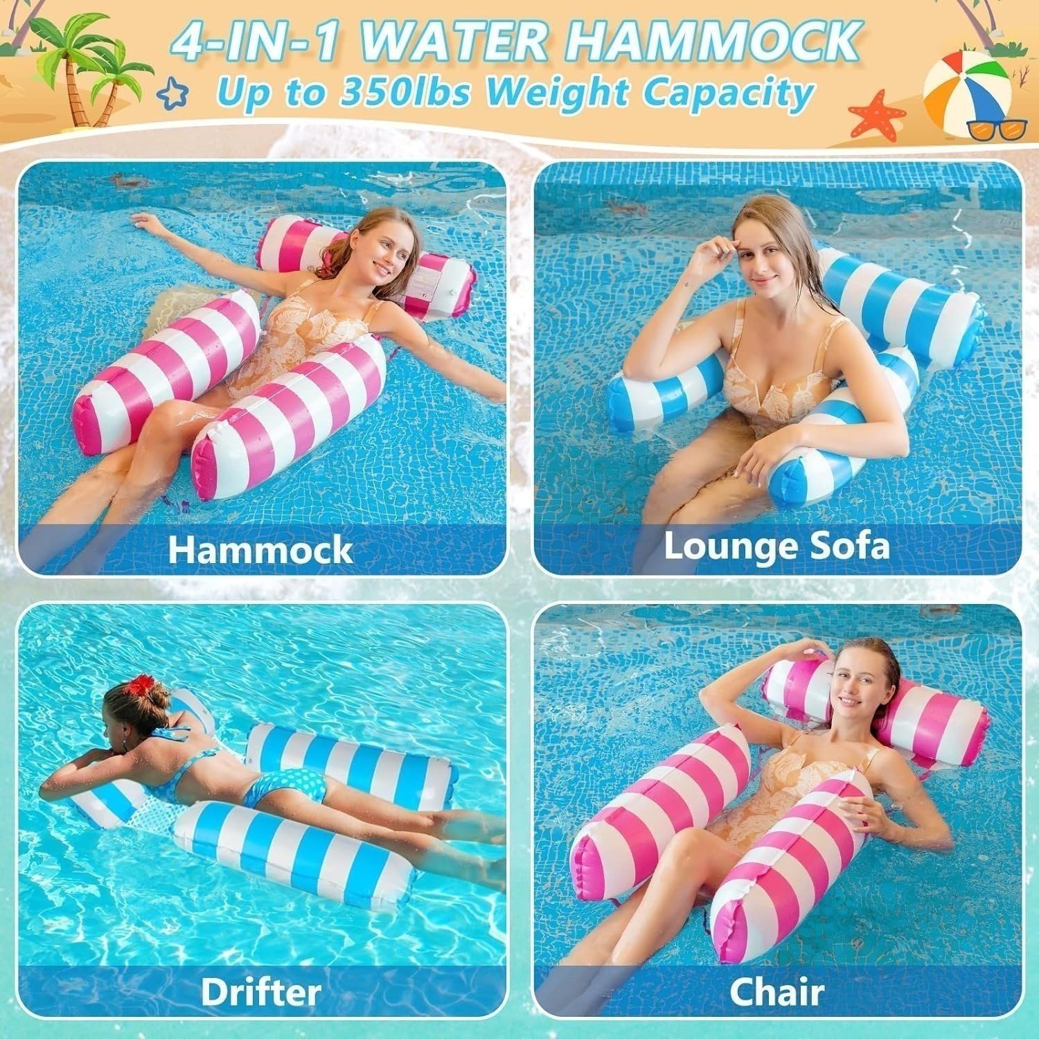 Inflatable Pool Float For Summer