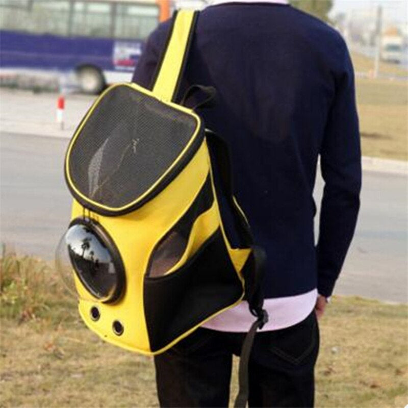 Space Capsule Travel Bag For Small Dogs