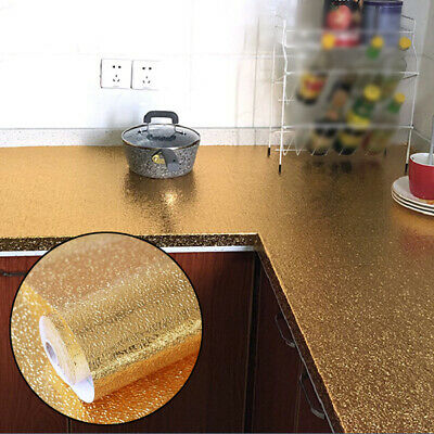 Golden Self Adhesive Kitchen Oil-Proof Waterproof Aluminum Foil