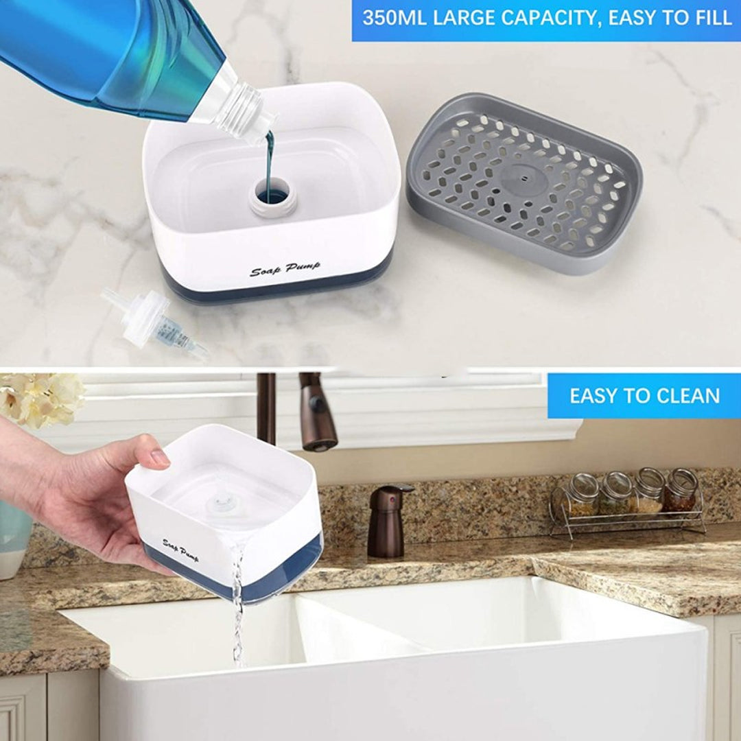 Soap Dispenser Pump With Sponge