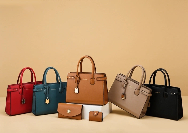 Women's Large All Seasons Pu Leather Elegant Classic Style Handbag
