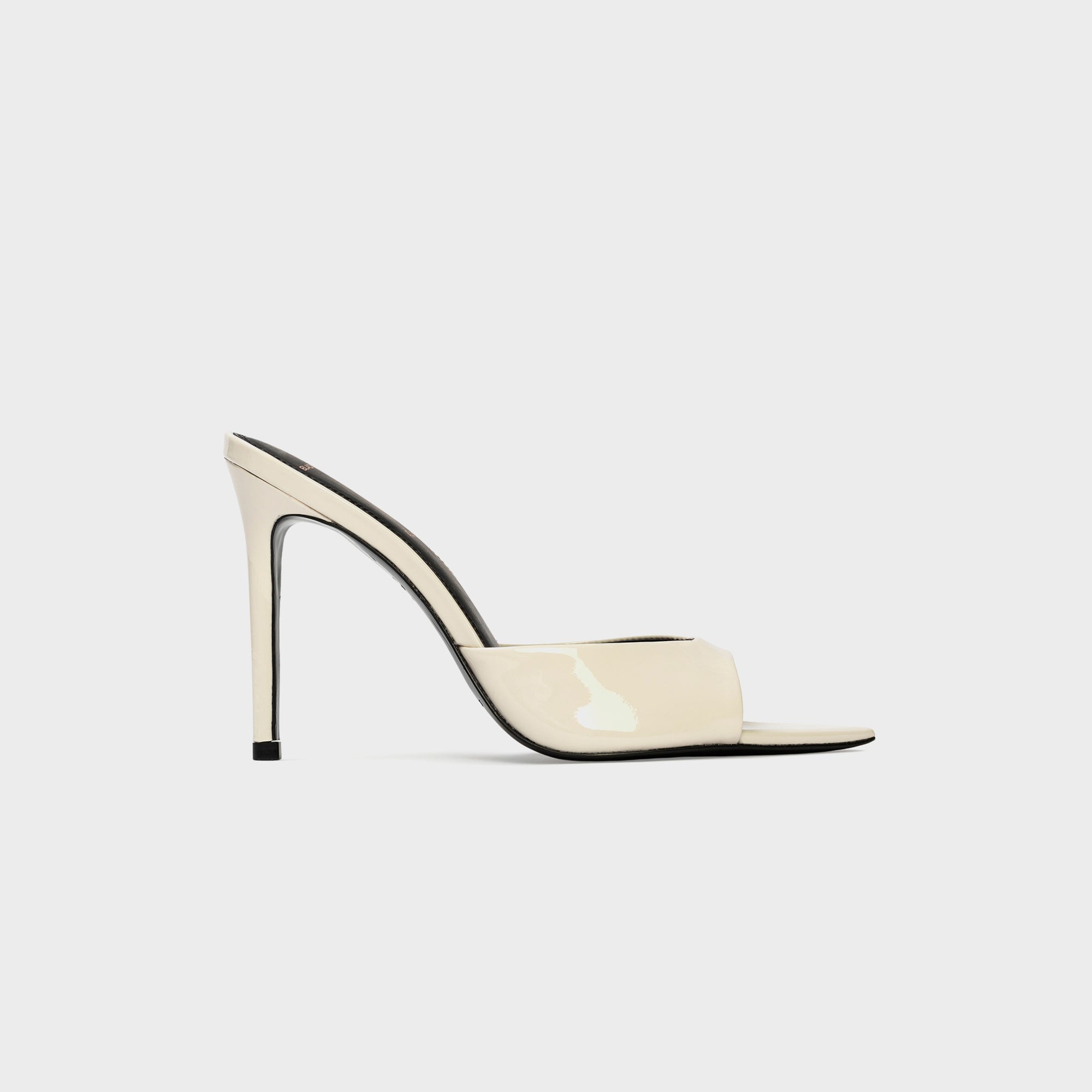 Black Suede Studio Brea 100 Patent Leather - Coconut