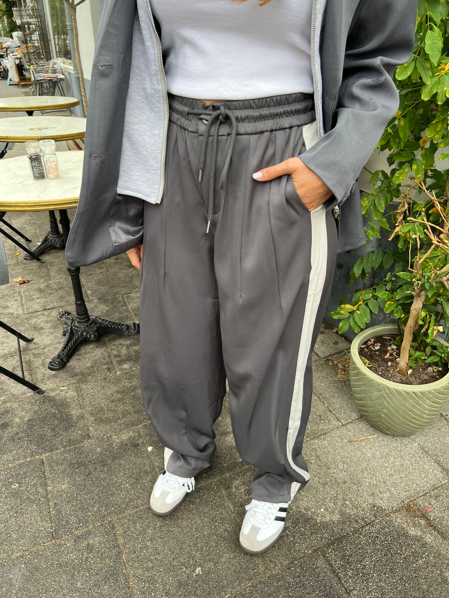 Mia Jogger Pants Grey