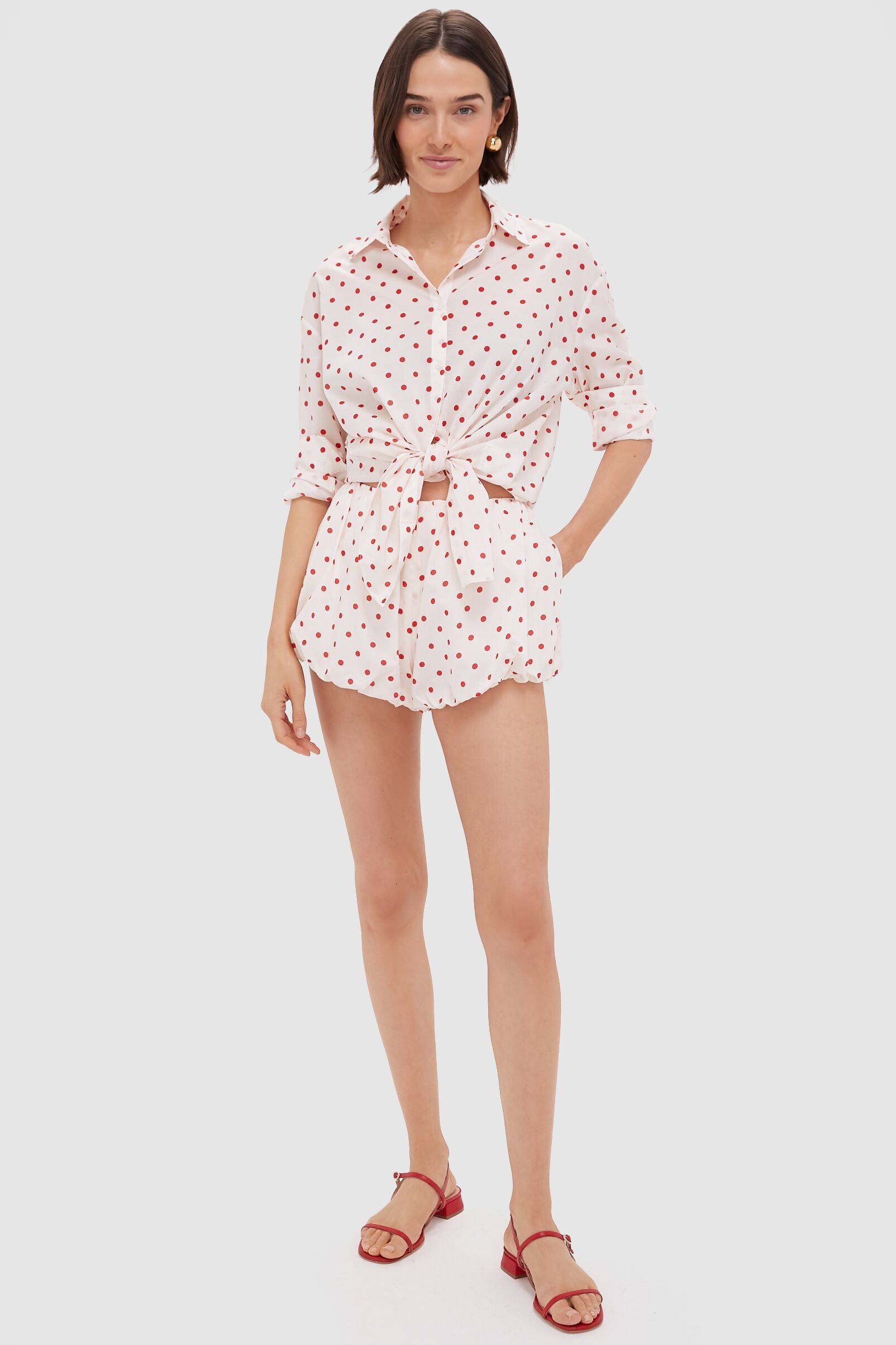 Petite Polka Dot Aurelia Short