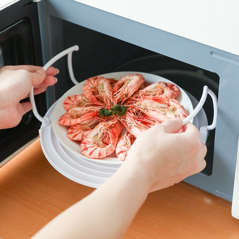 ⛄Spring Hot Sale- 49% OFF--🎈Microwave Oven Steamer Storage Rack (Random color)🍱--buy more save more👍