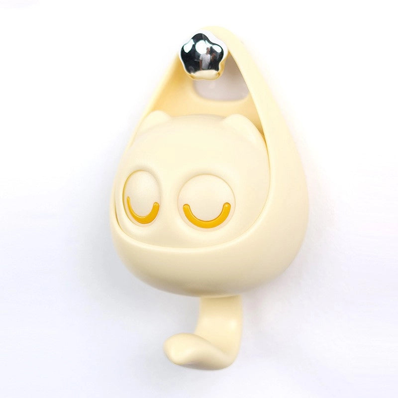 Minimalist Classic Style Color Block ABS Hooks Bathing