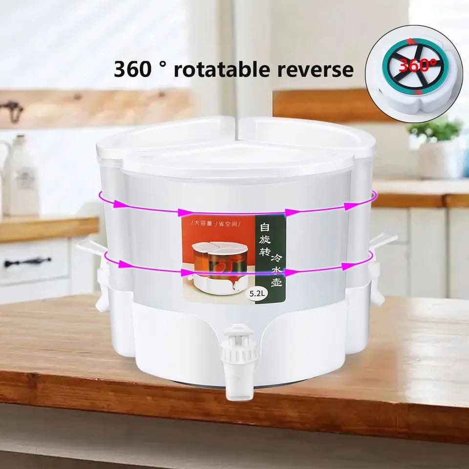 3 Portions 360° Rotatable Juice 5453 Dispenser