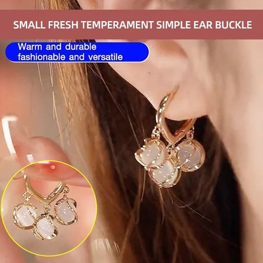 (🎁2024 New Year Hot Sale🎁)Small fresh temperament simple ear buckle