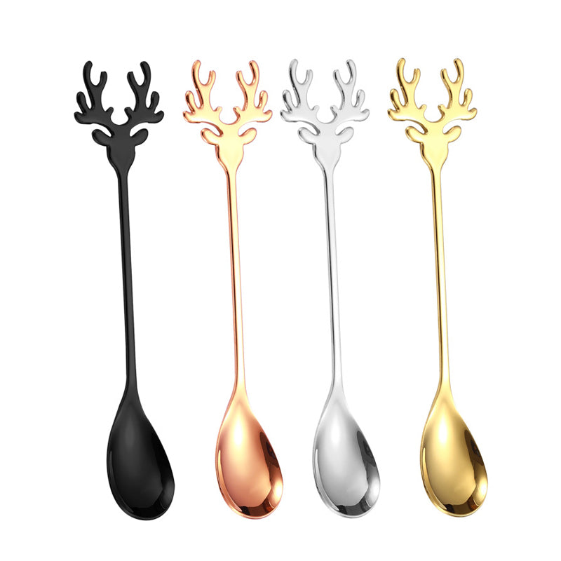 Christmas Decorations for Home - Christmas Metal Spoon Gift Set