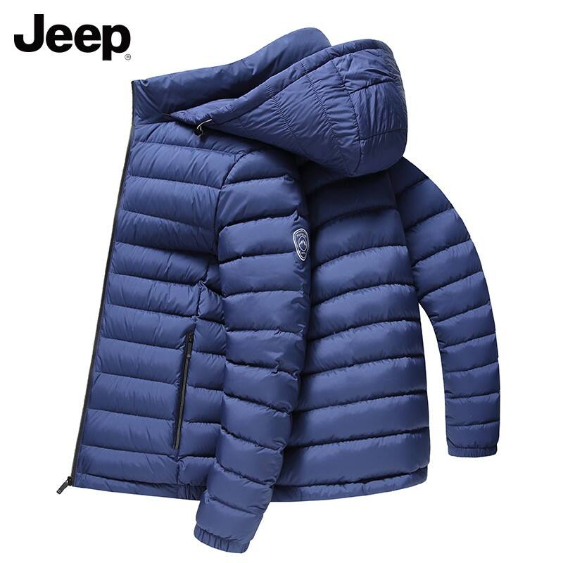 2023-Jeep-nueva chaqueta térmica de lana cálida para hombre