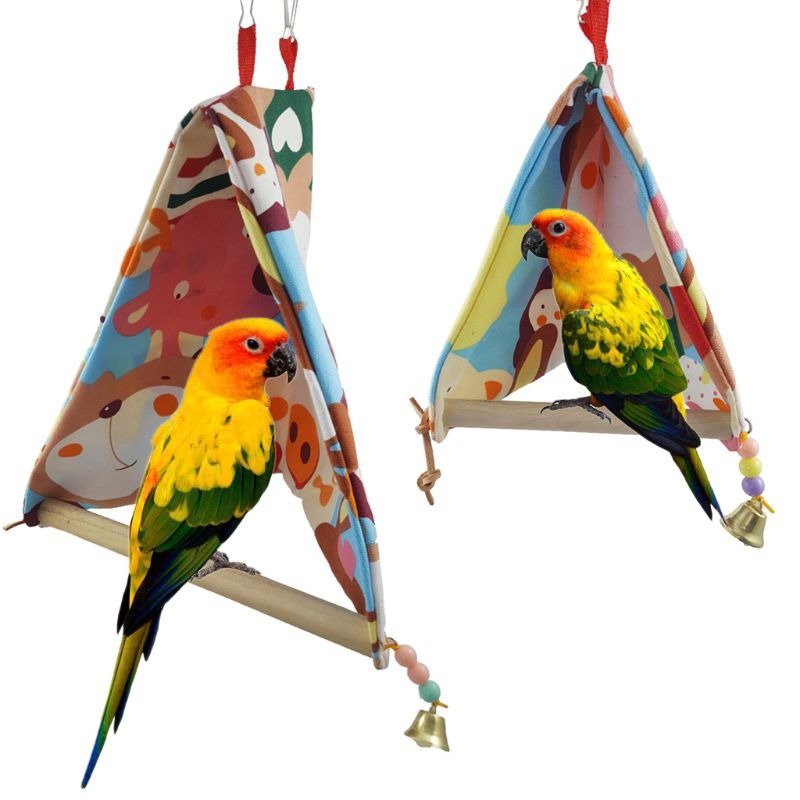 Bird Hut Nest House Bed Stand