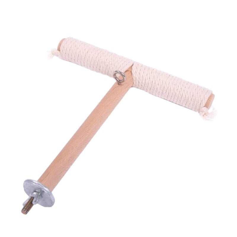 Parrot Stand Toy Covering With Rope