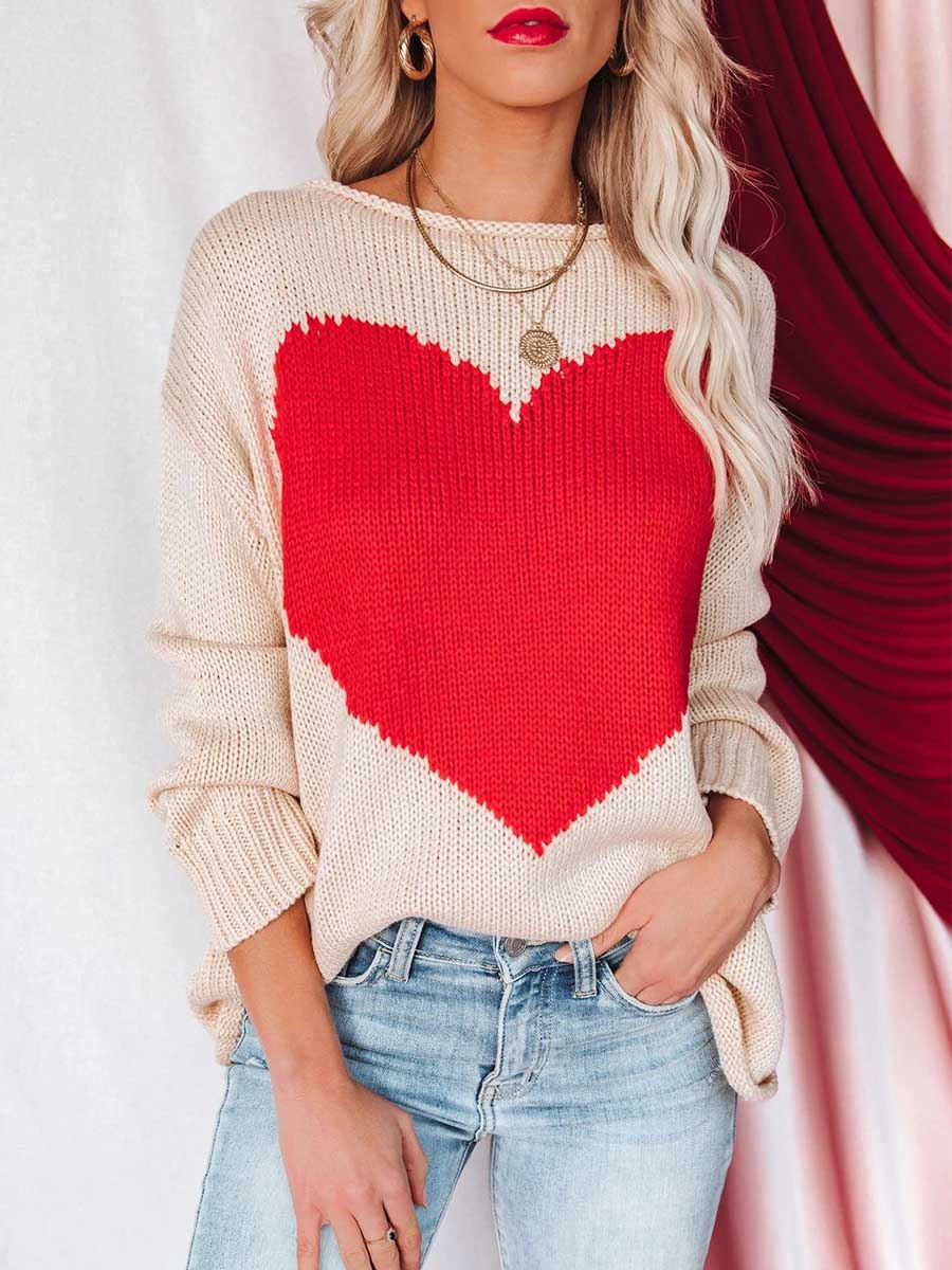 Red Love Sweater