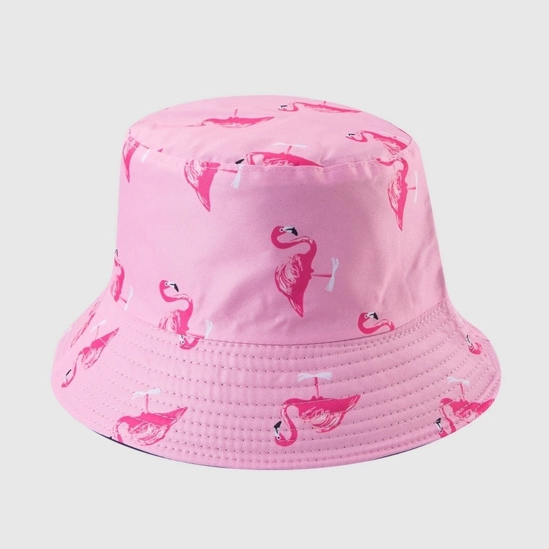 Unisex Hip-hop Animal Plant Printing Bucket Hat