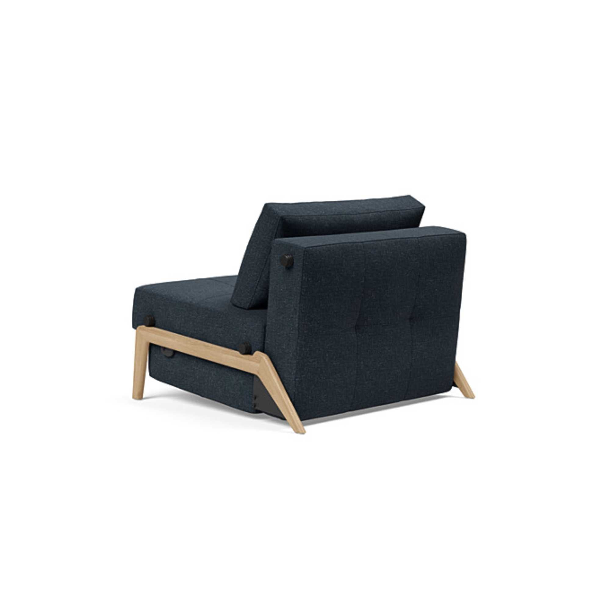 Innovation Living Cubed 90 Wood Chair. 515 Nist Blue