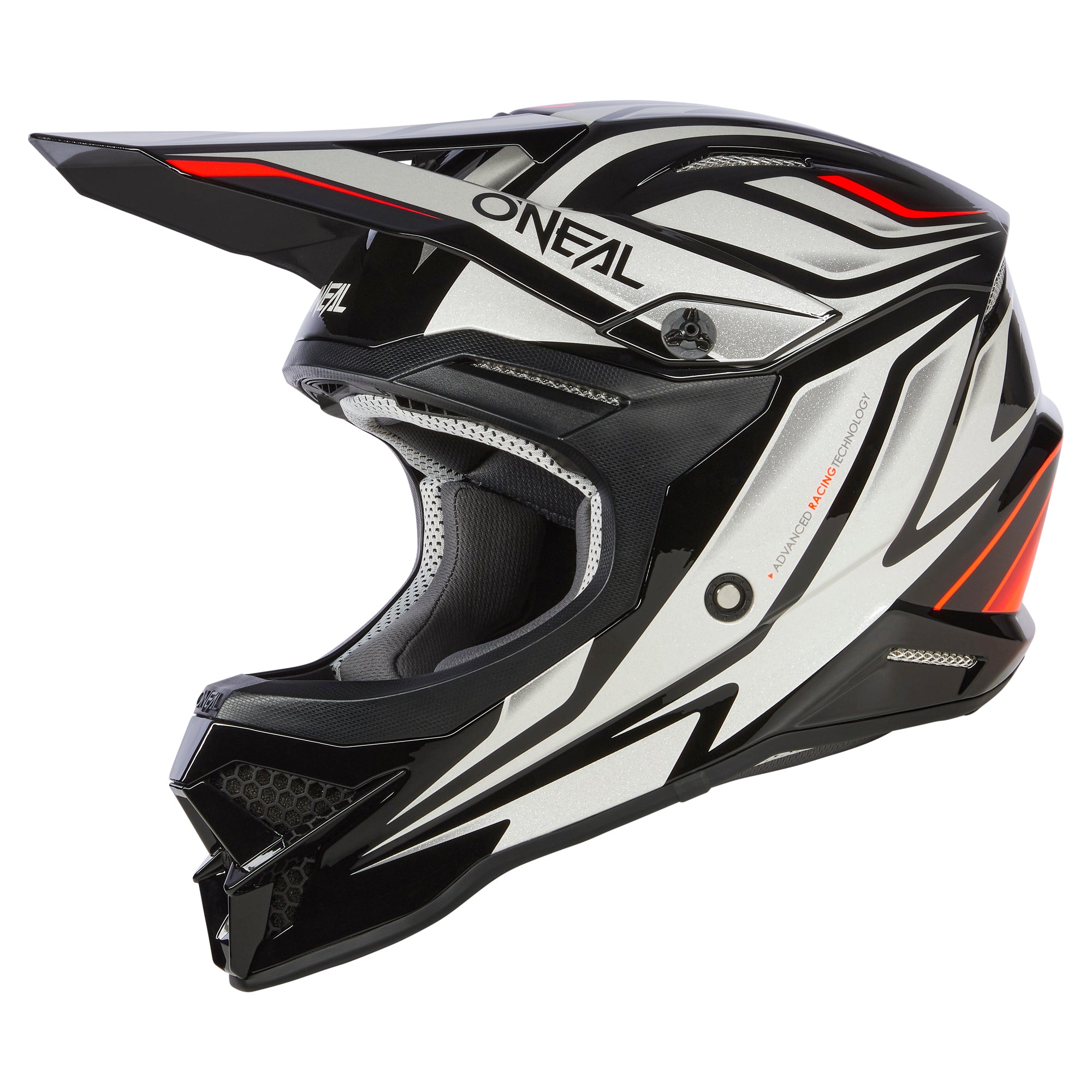 3 SRS Vertical V.23 Helmet Black/White