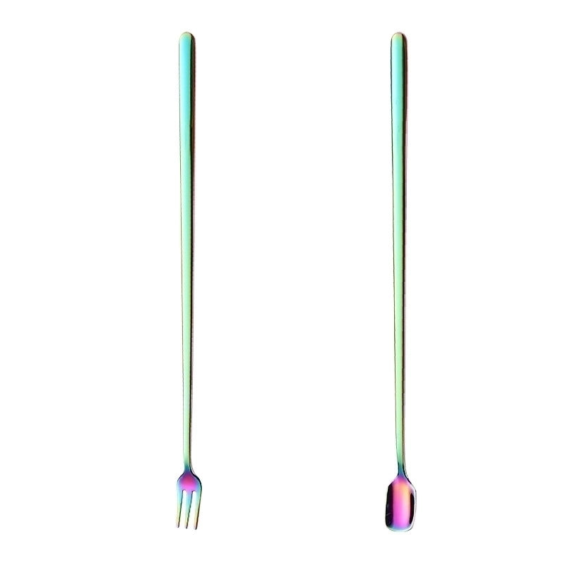 Fashion Solid Color Stainless Steel Tableware 1 Piece