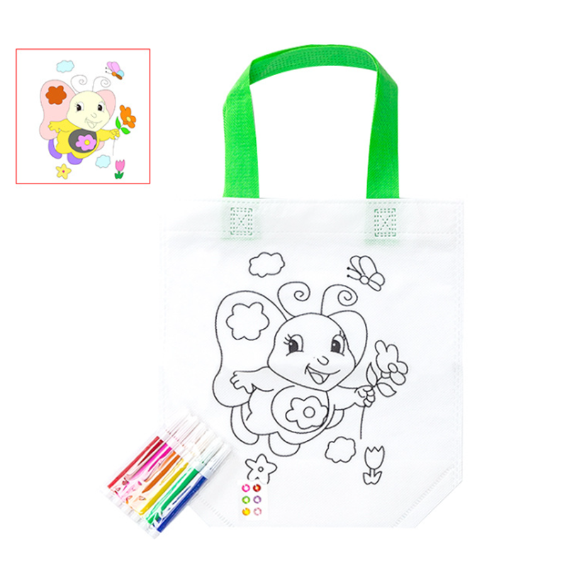 DIY Painting Non-Woven Bag for Children