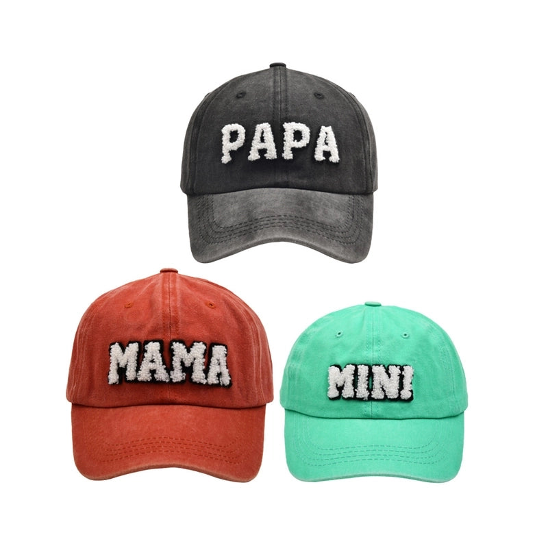 Women's Basic Color Block Curved Eaves Baseball Cap