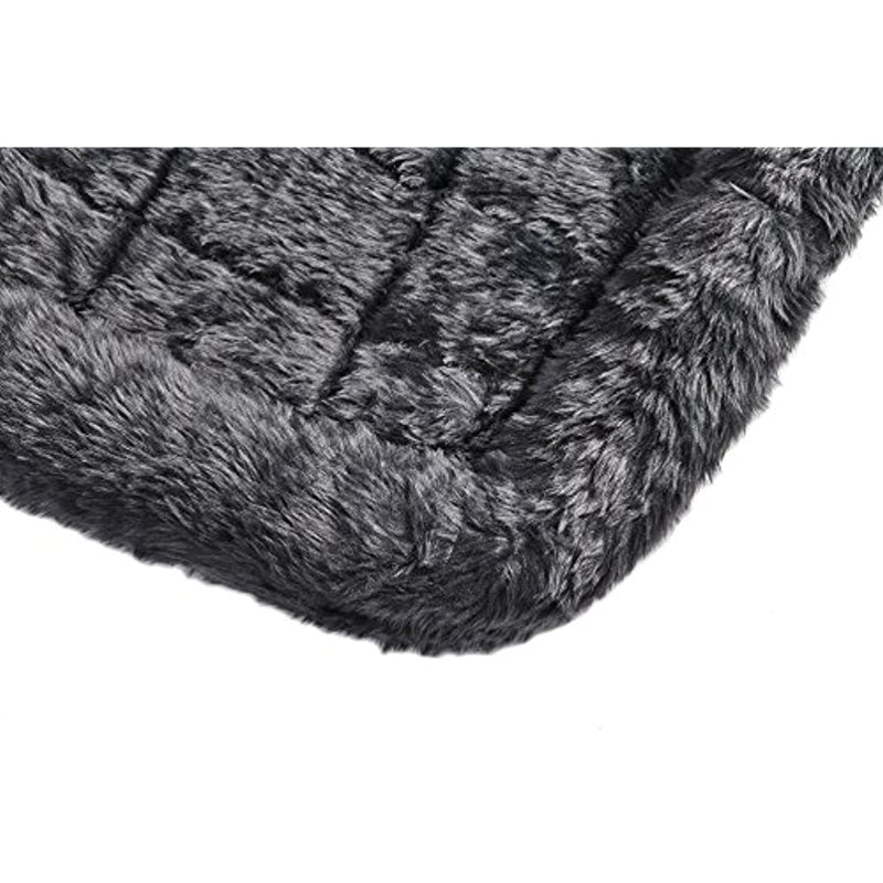Comfortable Bolster Pet Bed for Dogs & Cats | Ultra soft Synthetic fur