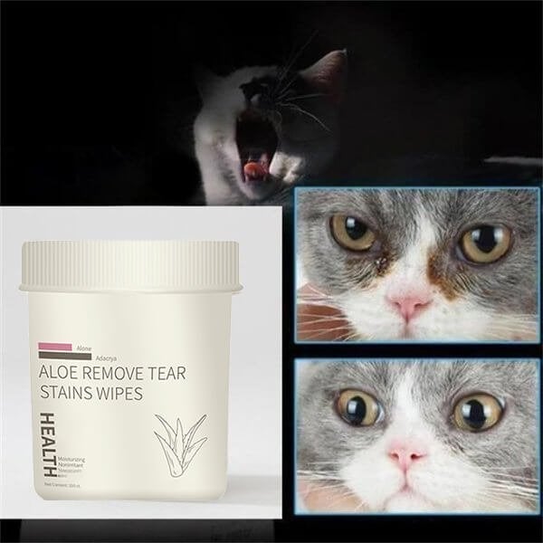 Pet Tear Stain Wipes 🔥Buy 2 Get 1 Free