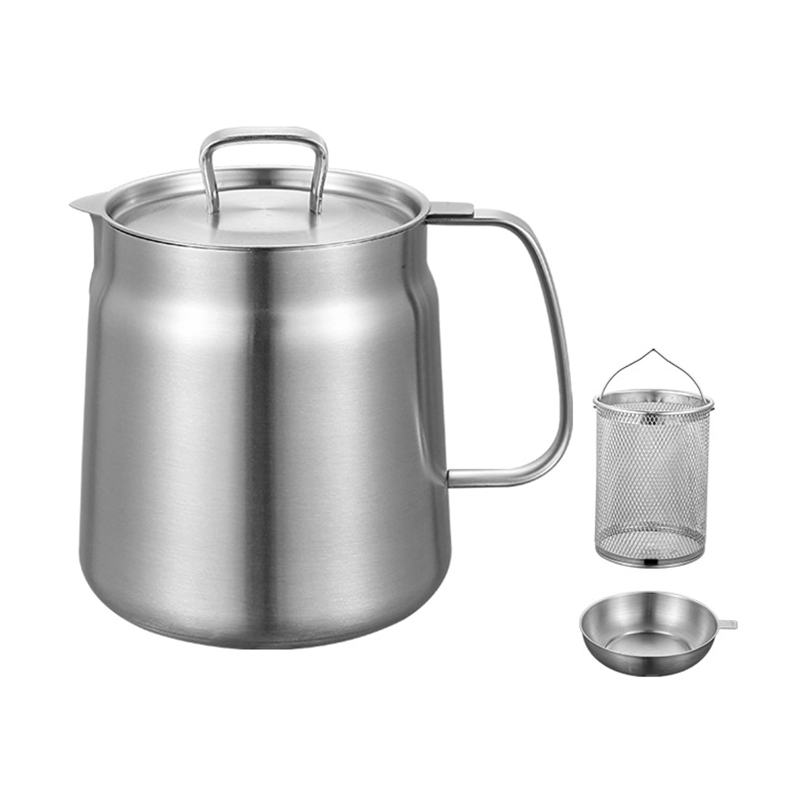 🍟2-in-1 304 Stainless Steel Multifunctional Oil Strainer Pot