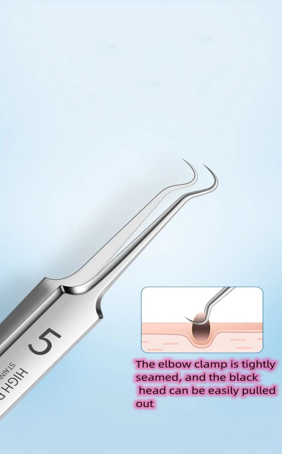 🔥Summer Biggest Sale🔥Professional Facial Blackhead Remover Tweezers