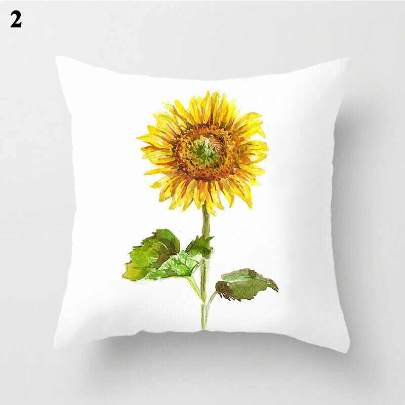 18 Cushion Cover Pillow Case Home Sofa Decor Pillowslip Waist Pillow Cover Soft