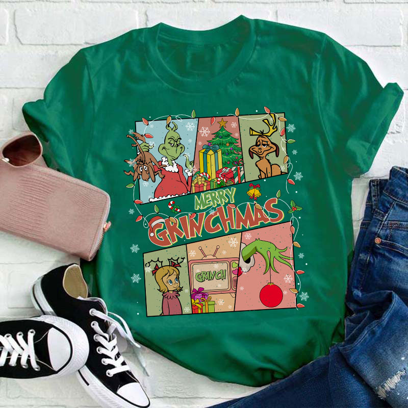 Merry Christmas Teacher T-Shirt