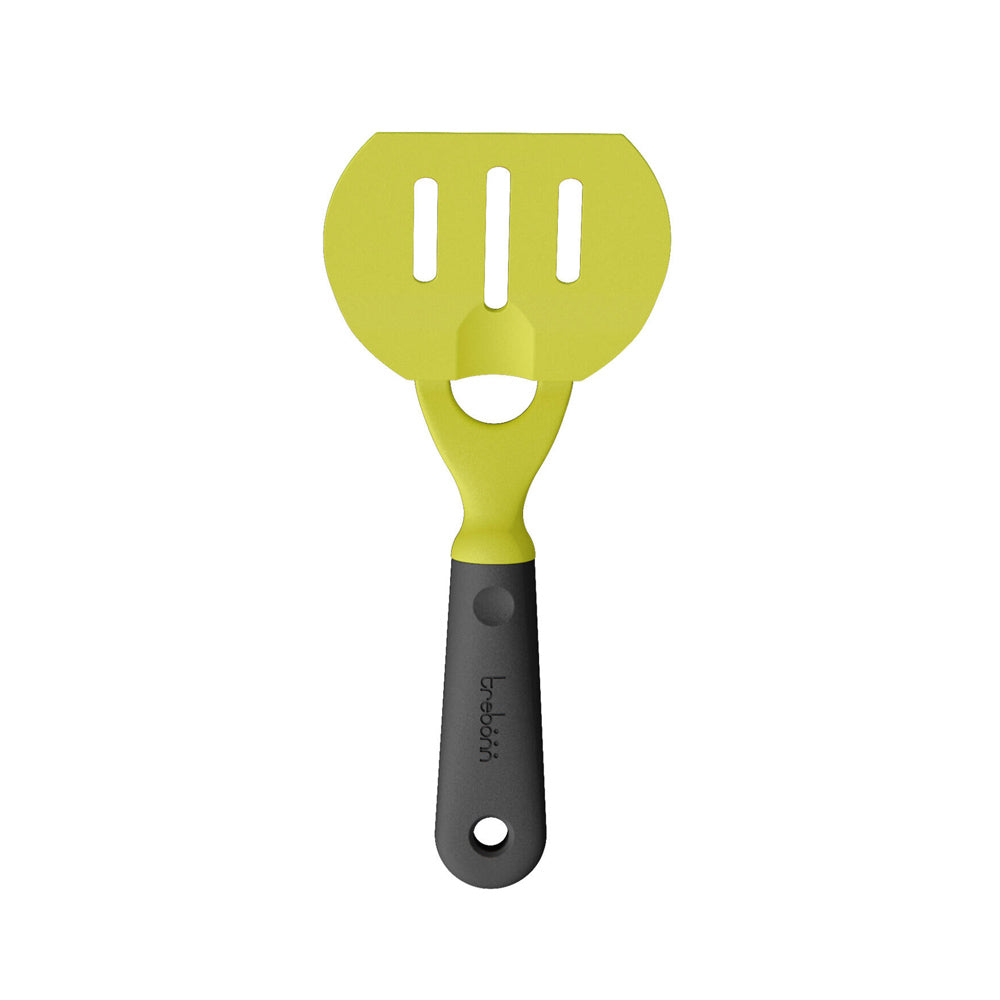 Slotted Burger Spatula - Green