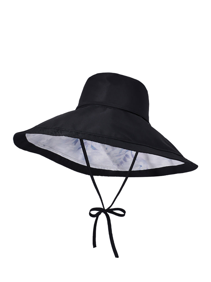Women Summer Casual Dual-side Wearing Sunproof Hat