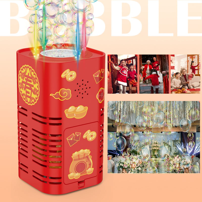 🎁Reusable-Fireworks Bubble Machine