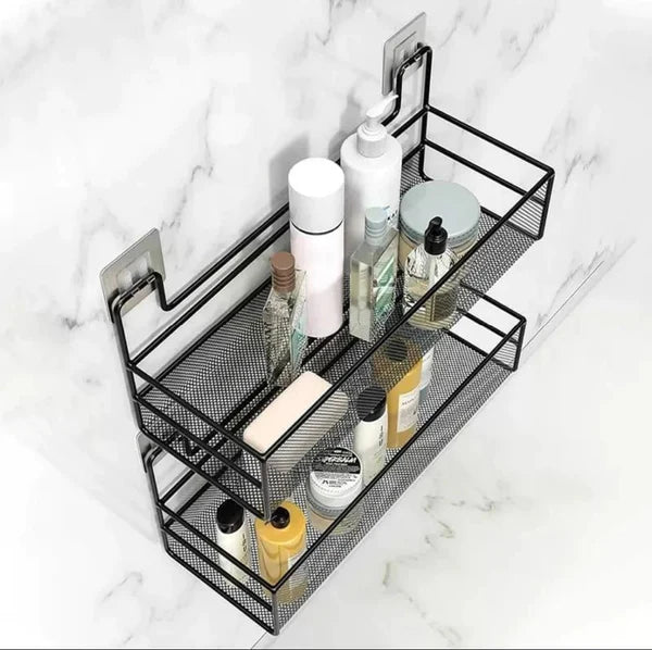 Premium quality wall mounted bathroom organizer