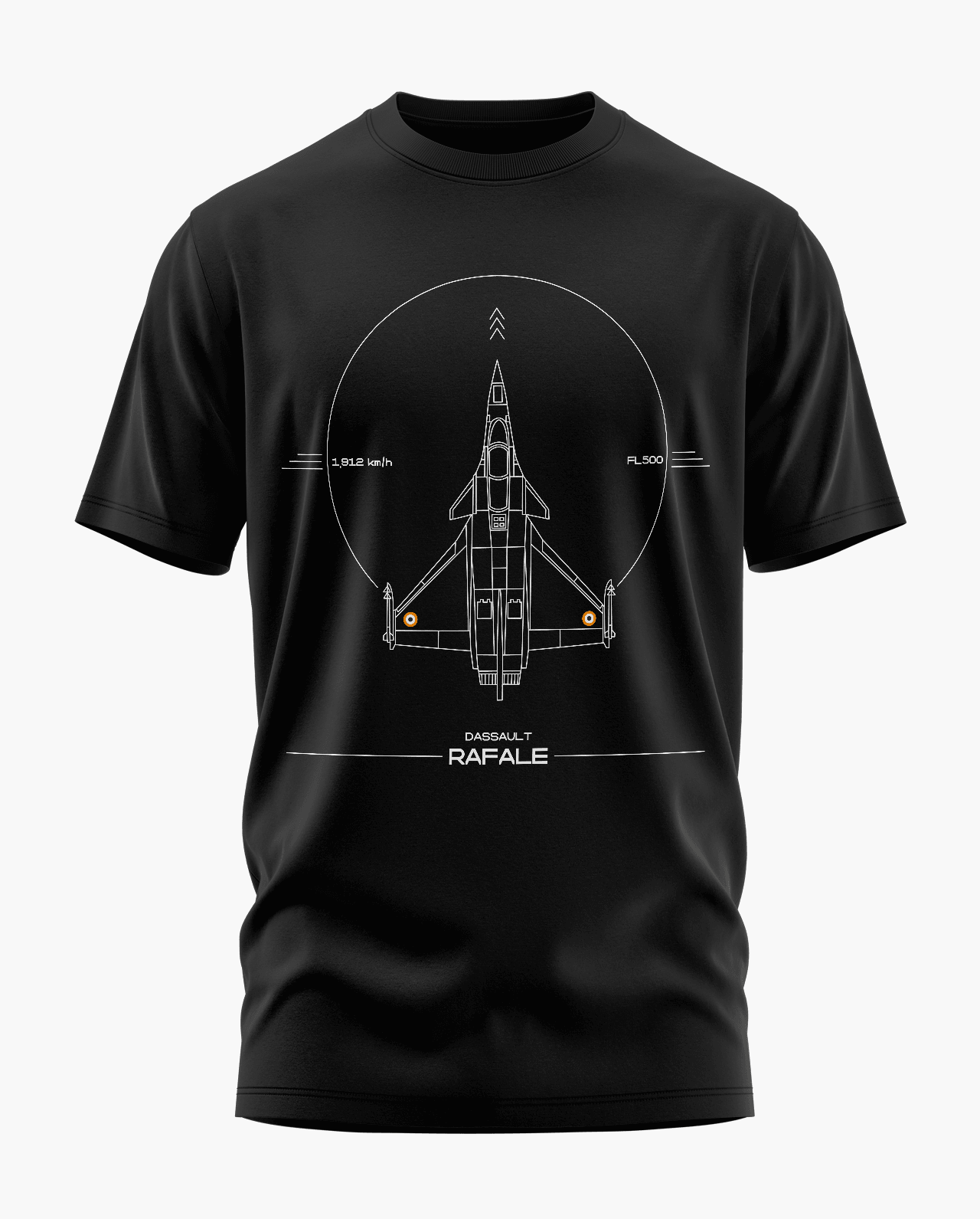 Dassault Rafale Blueprint T-Shirt
