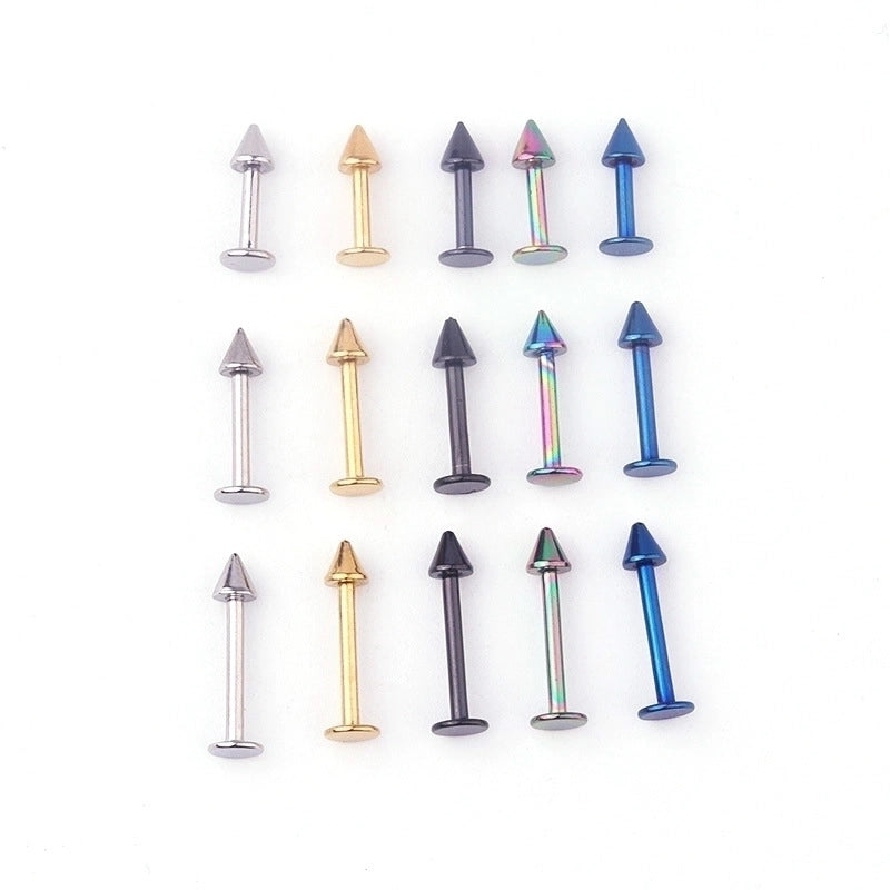 Ear Cartilage Rings & Studs Fashion Geometric 316 Stainless Steel  Plating