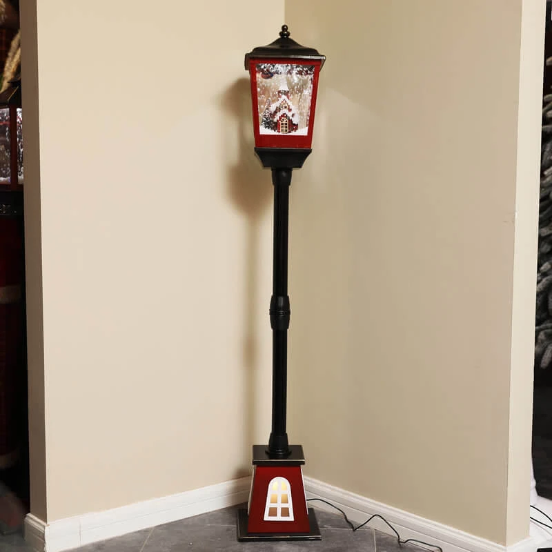 Christmas Snowing Music Floor Lamp