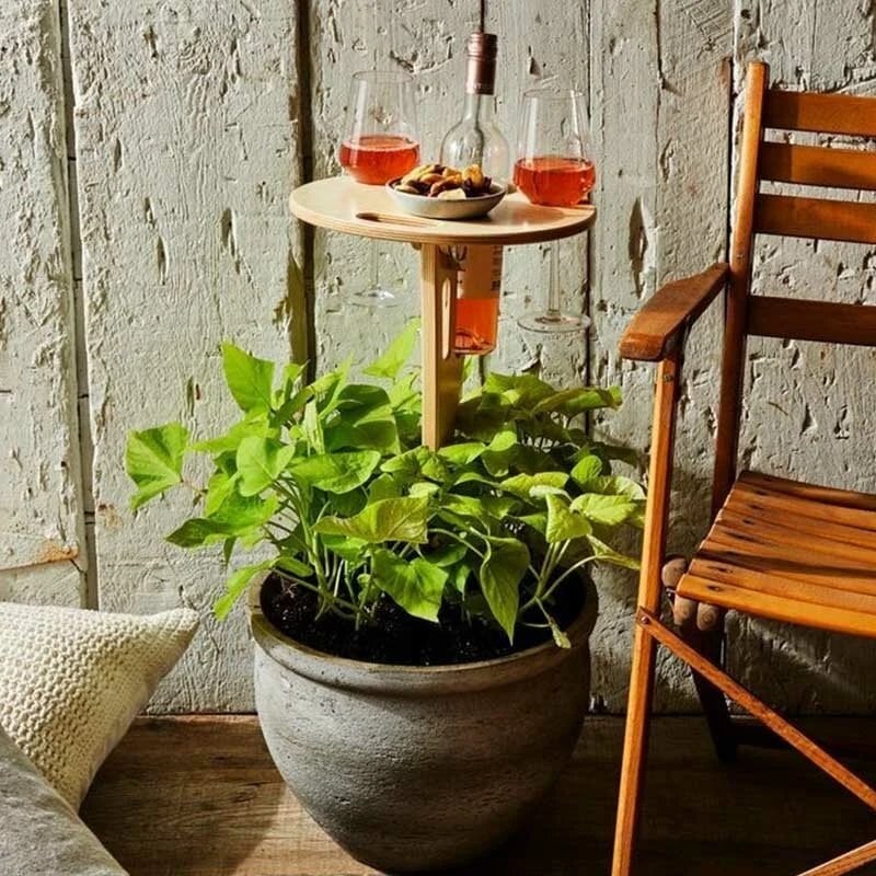 🔥OUTDOOR PORTABLE WINE TABLE