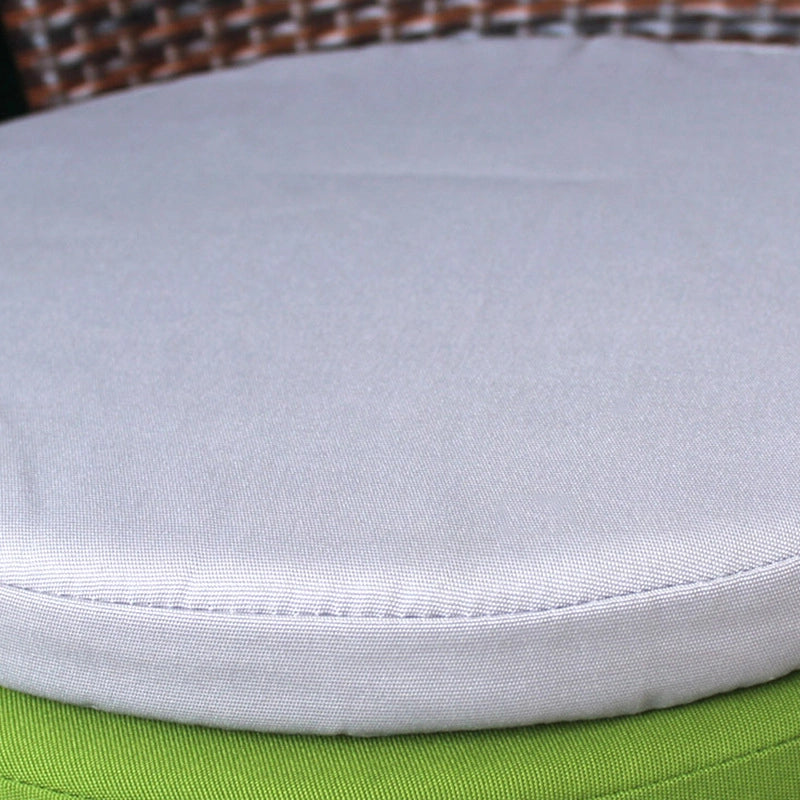 Round Outdoor Cushion Fat Cushion Customized Four Seasons Universal Cushion Solid Color Cotton And Linen Fabric Removable And Washable Chair Cushion