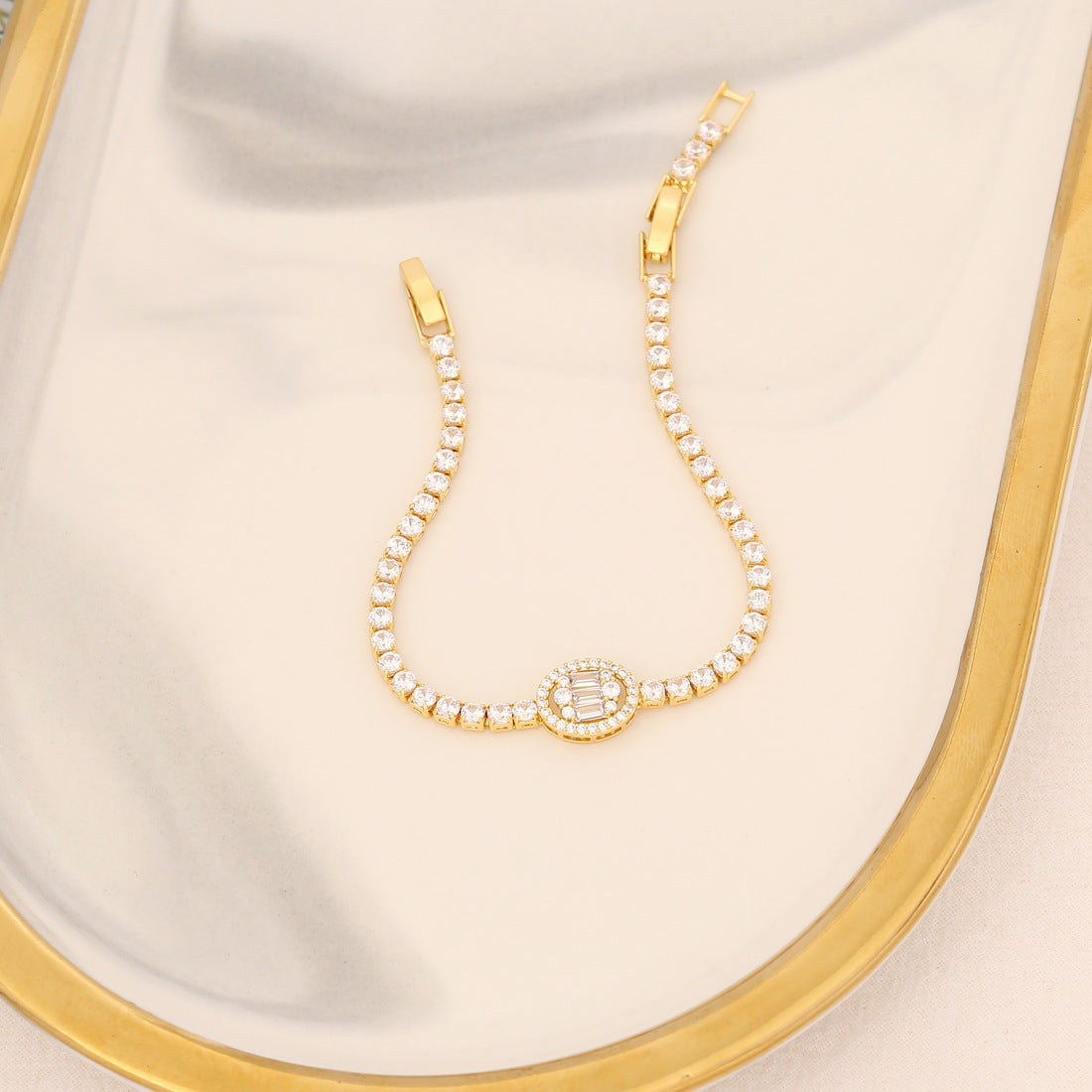 Women Heart Star Zircon Bracelets