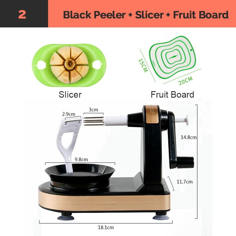 Multifunctionele fruitschiller met handvat