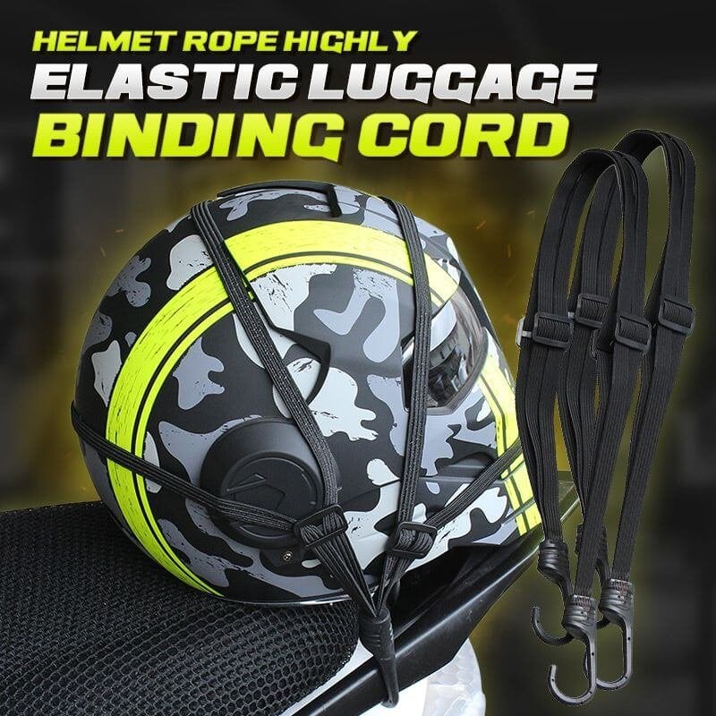 Helmet Rope Highly Elastic Luggage Binding Cord