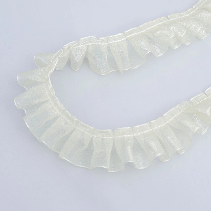 Sweet Solid Color Organza Tape Pet Accessories 1 Piece
