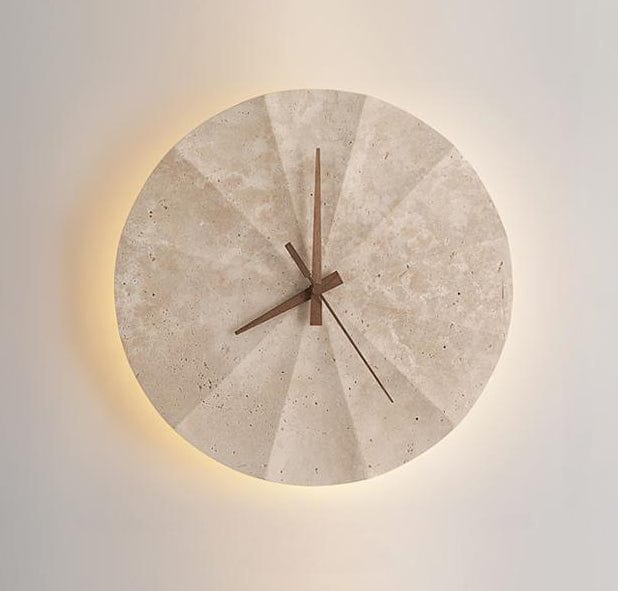 Avalisse Deux | Travertine Wall Light