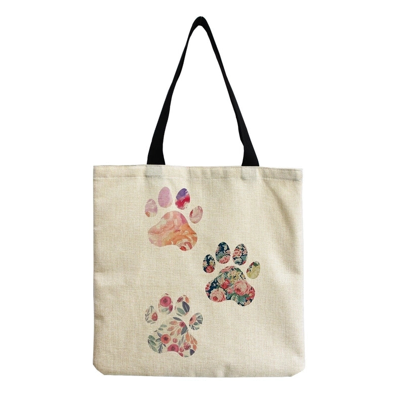 Women's Minimalist Letter Shopping Bags