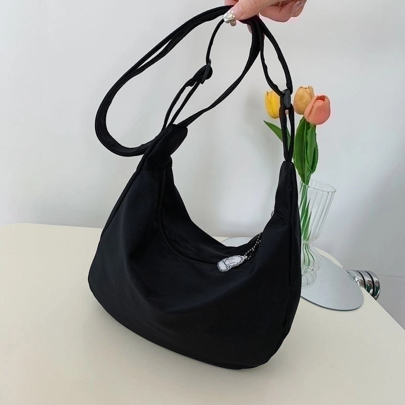 Women's Mini Pu Leather Solid Color Classic Style Square Open Shoulder Bag