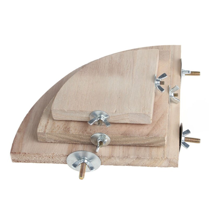 Bird Parrot Wood Platform Stand