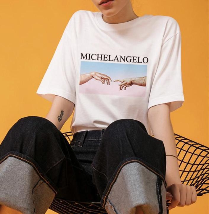 Michelangelo Creation Tee