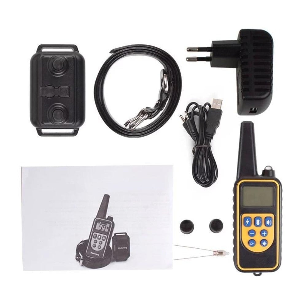 Long Range Electric Dog Training Collar With Beep. Vibrate and No Harm Shock