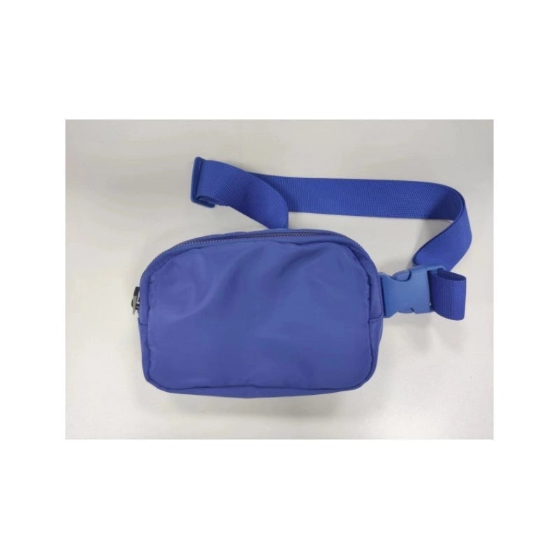 Unisex Basic Solid Color Polyester Waist Bags