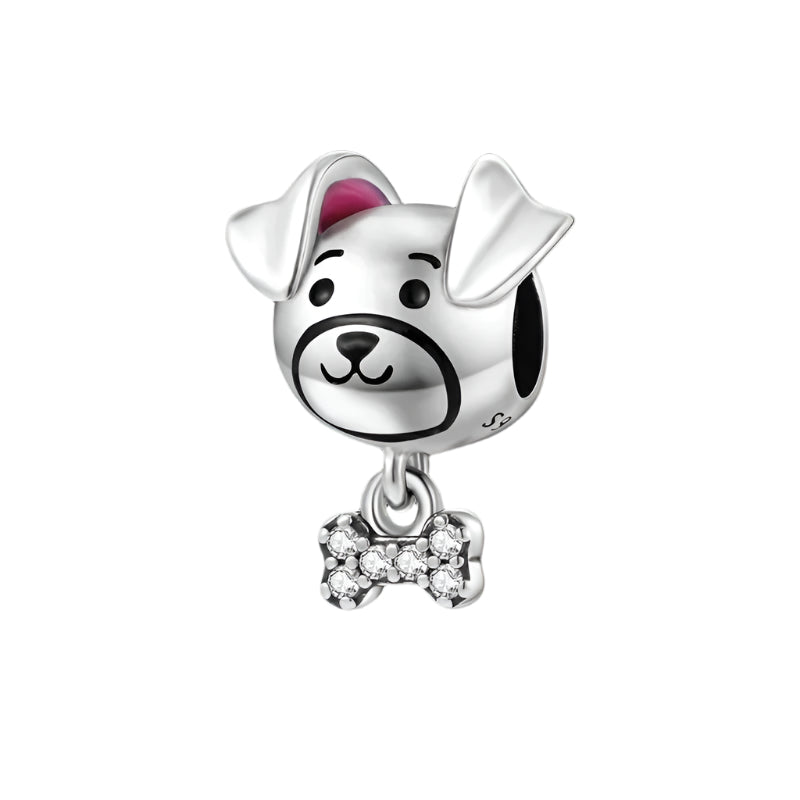 Paw And Animal Shape Charm Beads